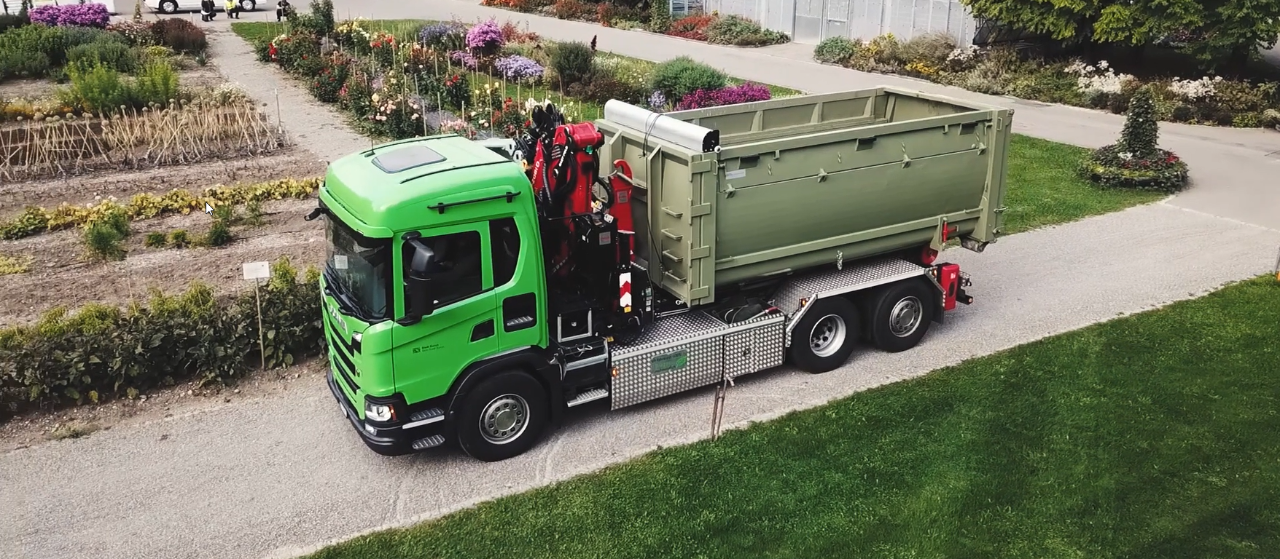 Zurich closes recycling loop with Scania biogas truck