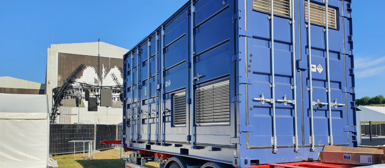 Scania batteries power music on tour