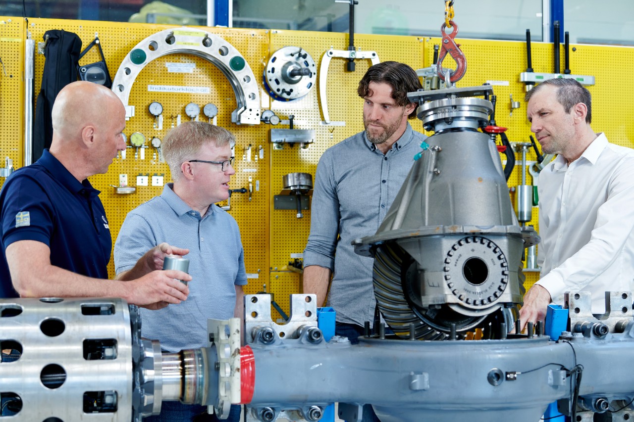  A rear axle that’s fit for the world’s best powertrain