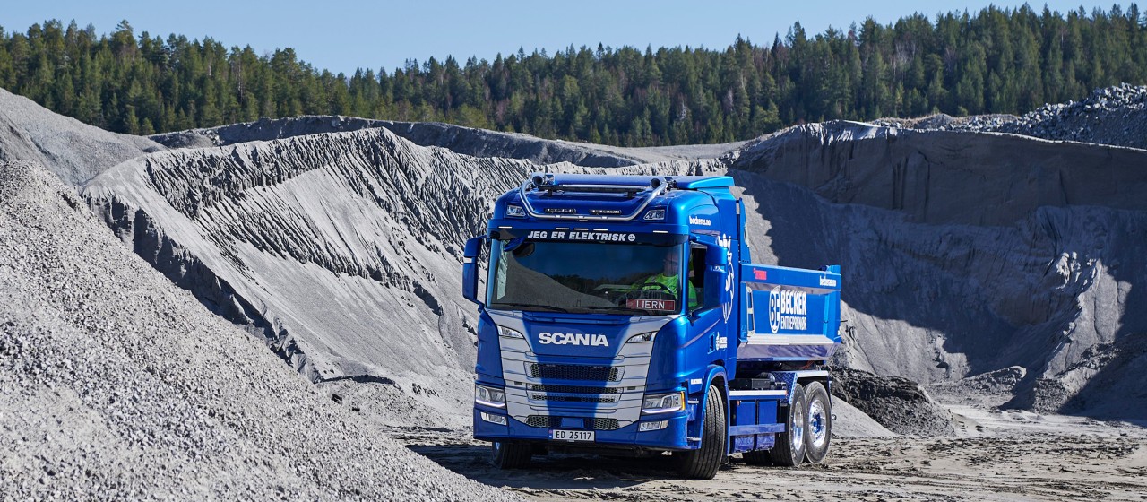 The flexible electrified truck has entered Oslo