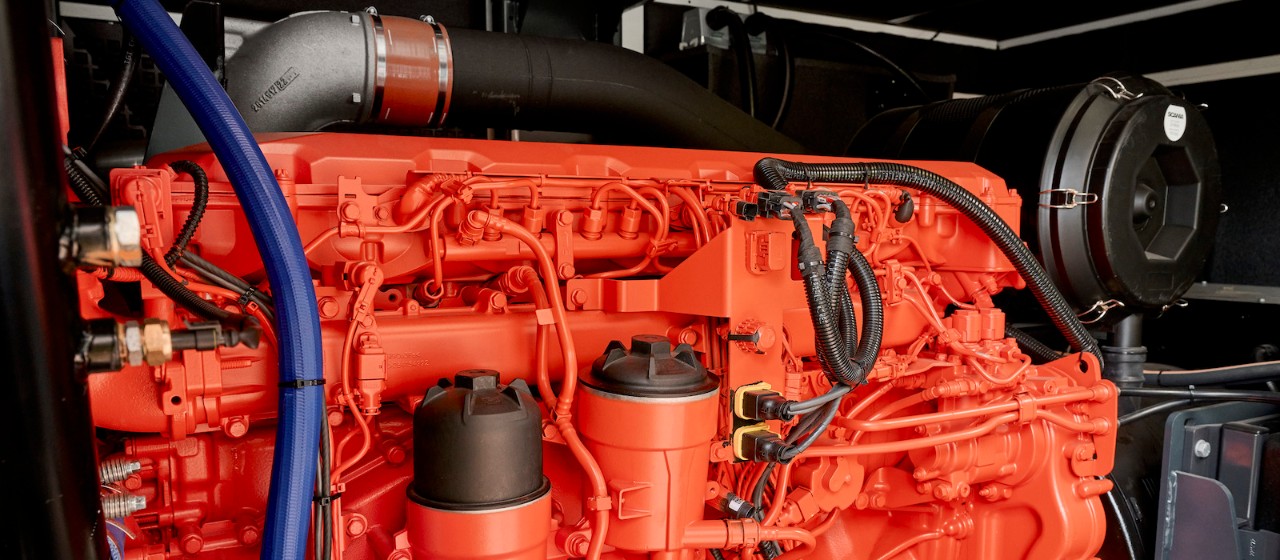Newest Scania engine empowers partnership with Bruno Generators