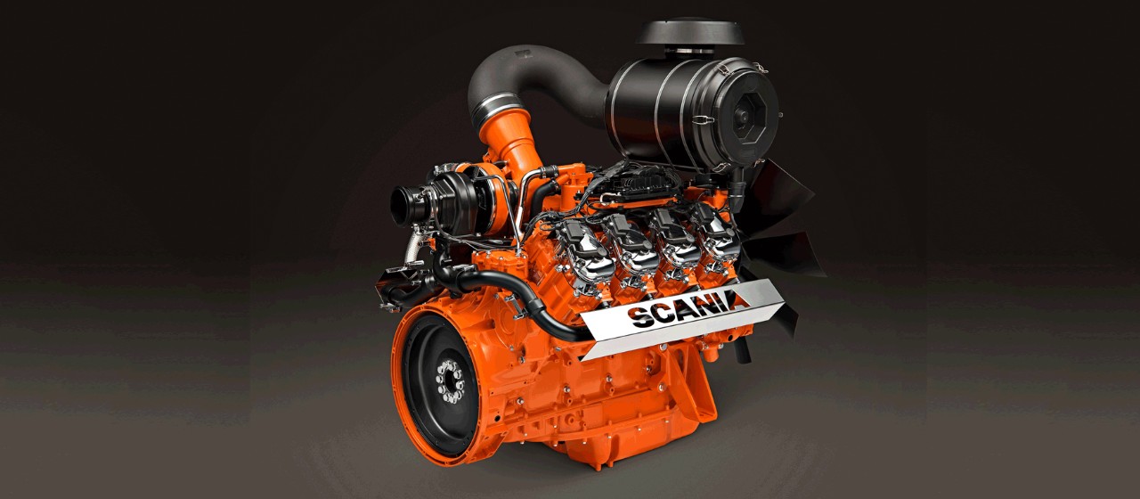 Press kit: Scania launches V8 biogas engine at MEE