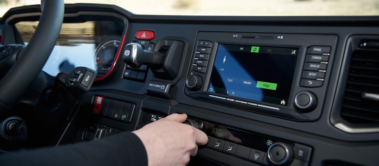  Radio in a truck