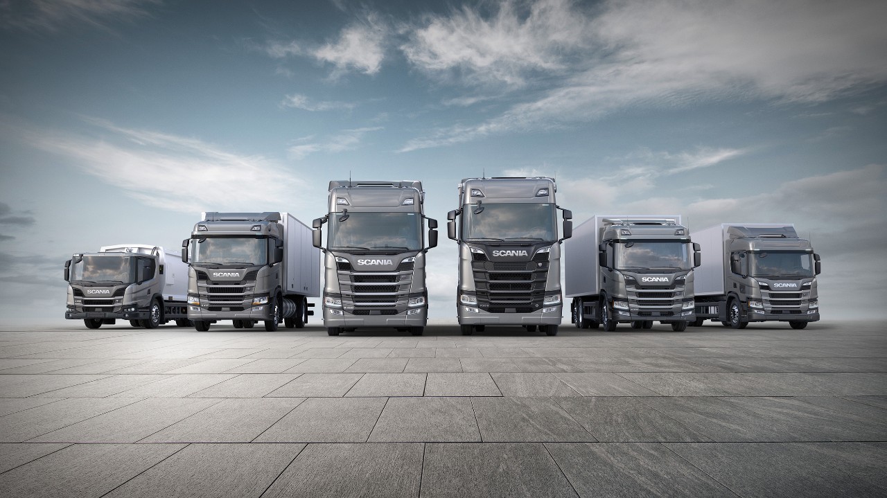 Scania truck range