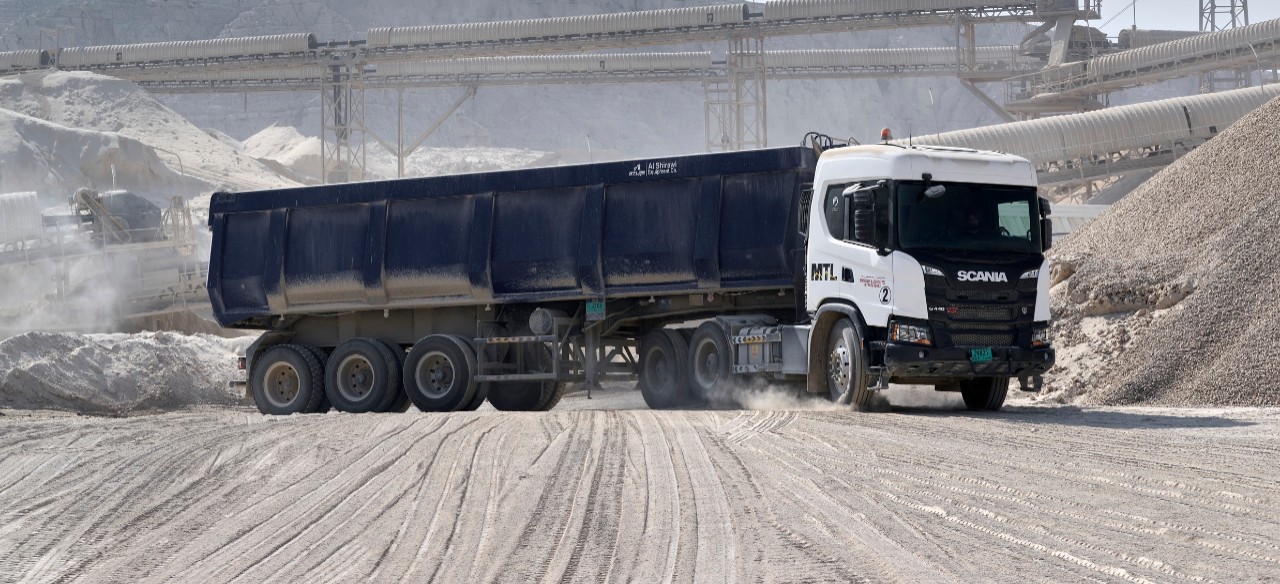 semi truck mining industry