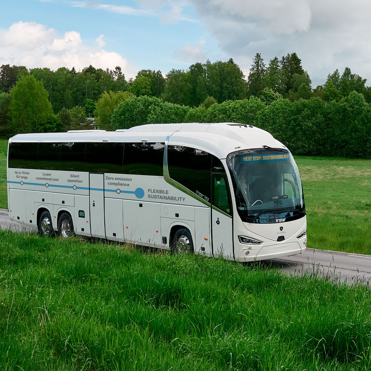 Scania busz
