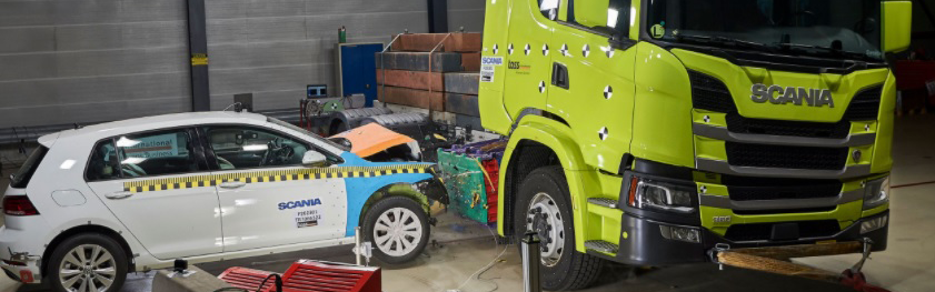 Crash test su un veicolo elettrico scania? I risultati sono incredibili!