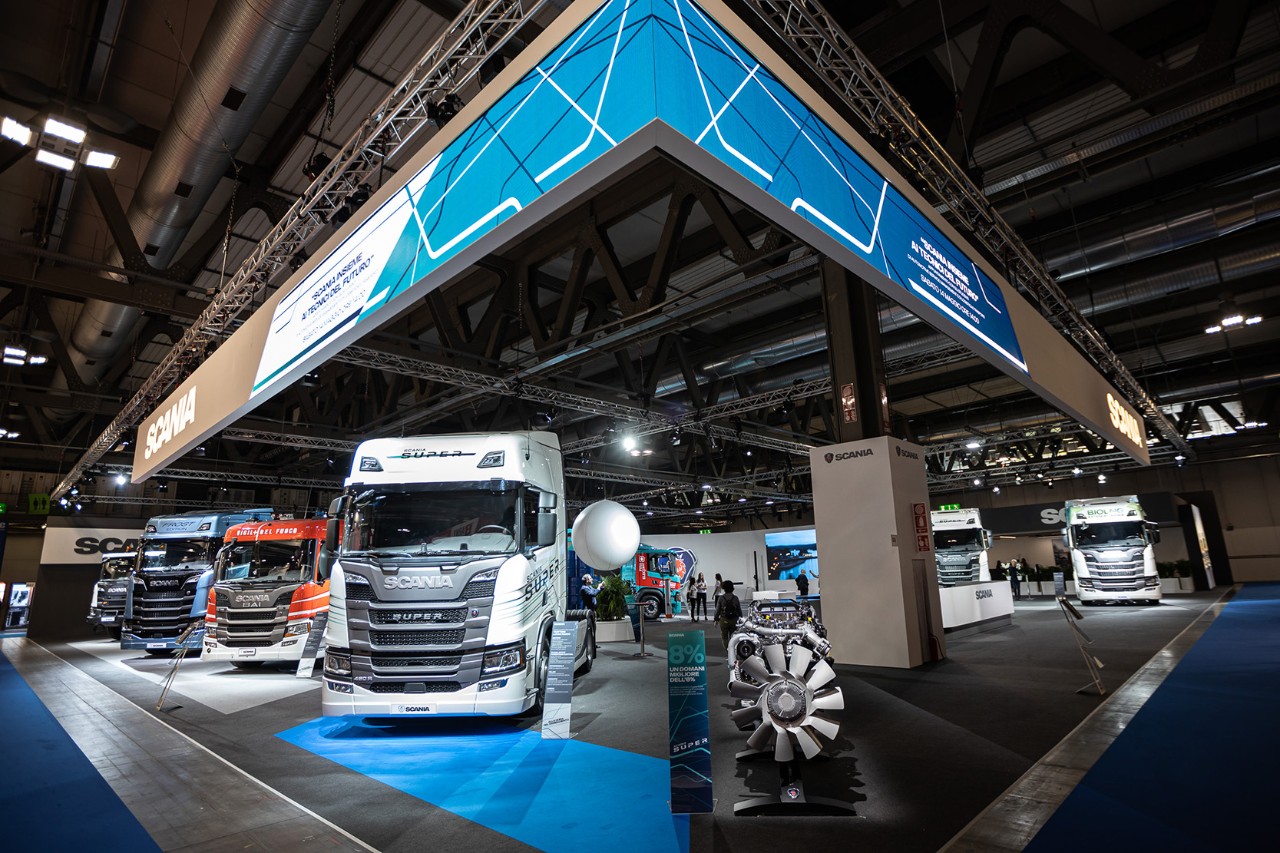 Transpotec 2022: Scania scende in campo con grandi partnership e nuove soluzioni