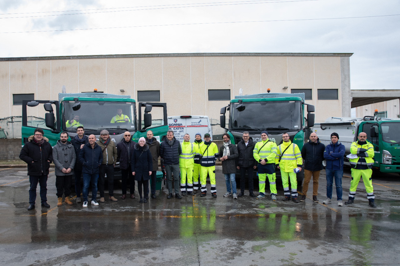 Officina Scania dei tecni del futuro