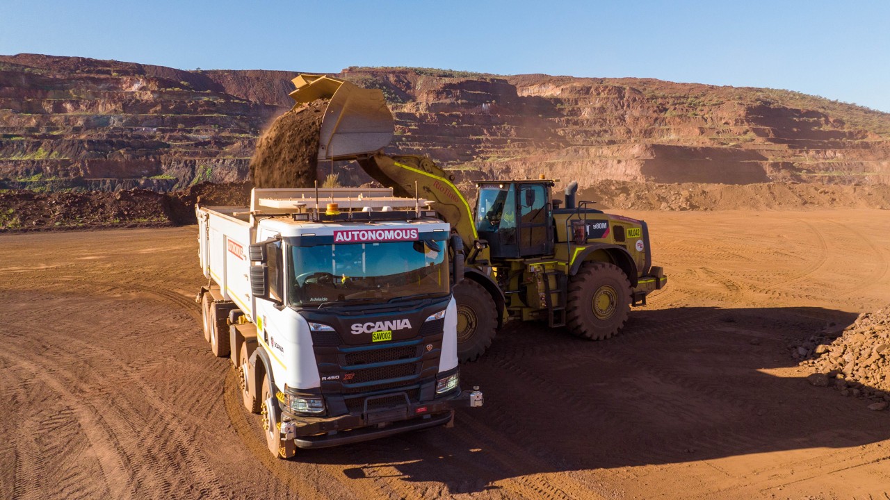 scania e rio tinto