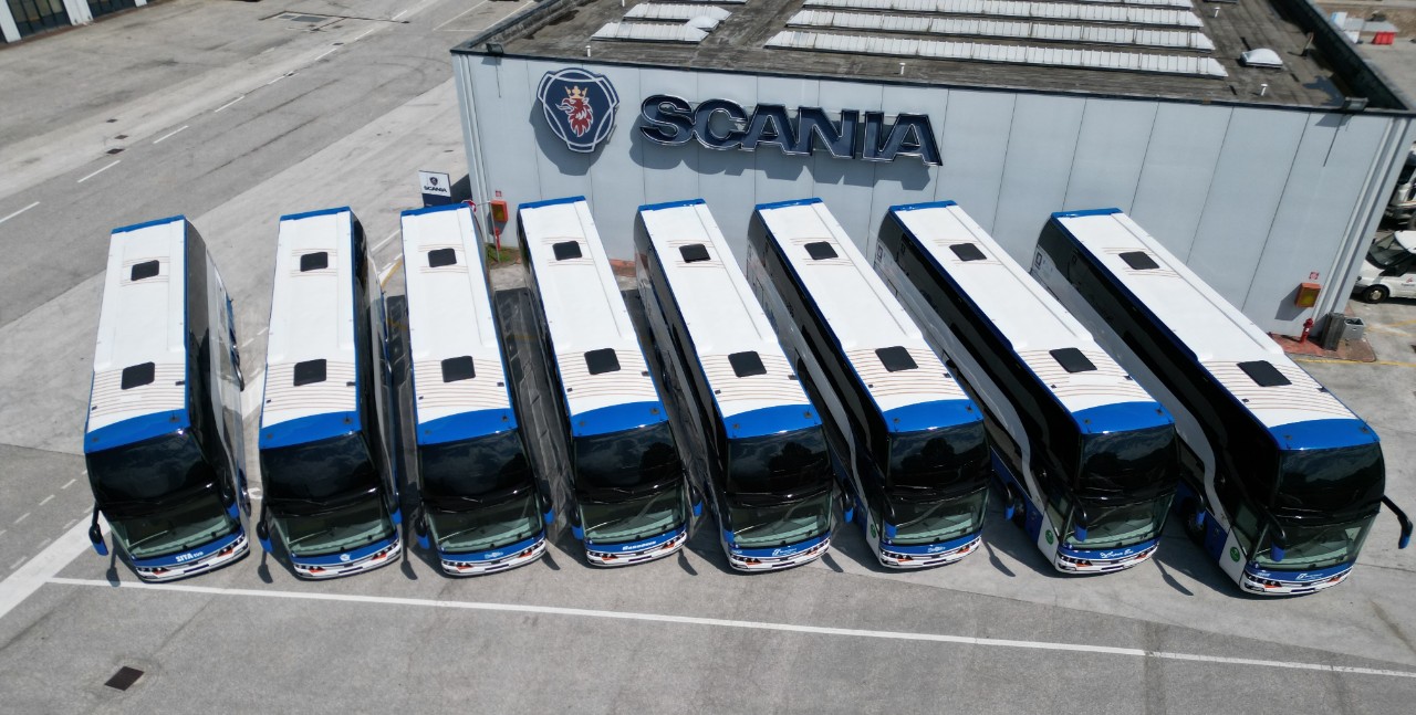 62 nuovi autobus per un trasporto più green in Campania: 38 sono Scania