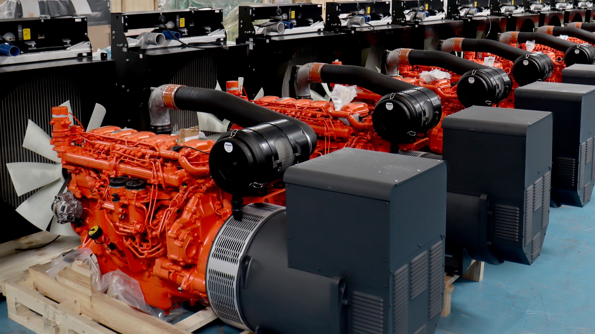 Ned sceglie 220 motori Scania per i gruppi elettrogeni di powering
