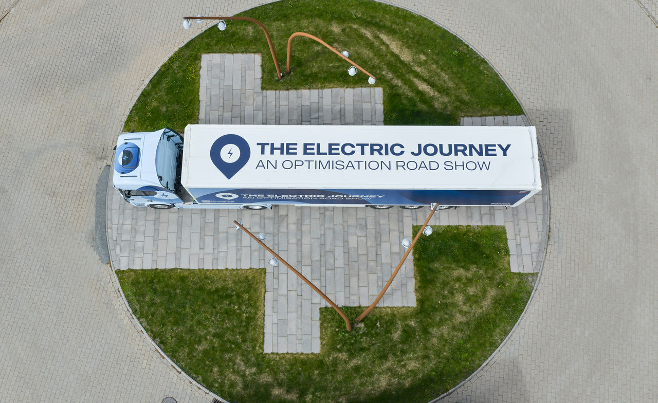 Innovazione elettrica in viaggio: al via il roadshow europeo di Scania