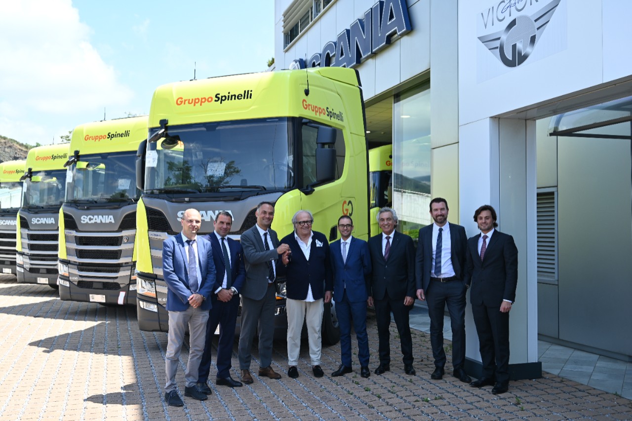 Gruppo Spinelli sceglie l'efficienza e l'affidabilità Scania
