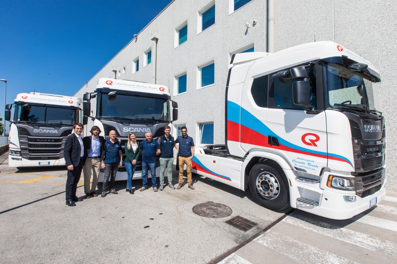 Cusinato Renato Autotrasporti sceglie i Super di Scania per una flotta al massimo della sua efficienza