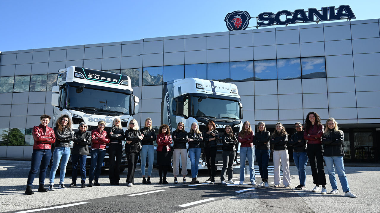 Donne con una marcia in più scania cerca talenti