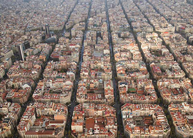 Vista olistica sulla città