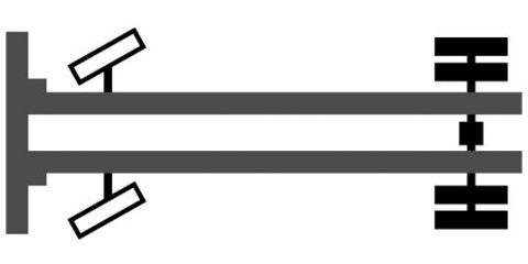 Configurazione degli assali 4x2