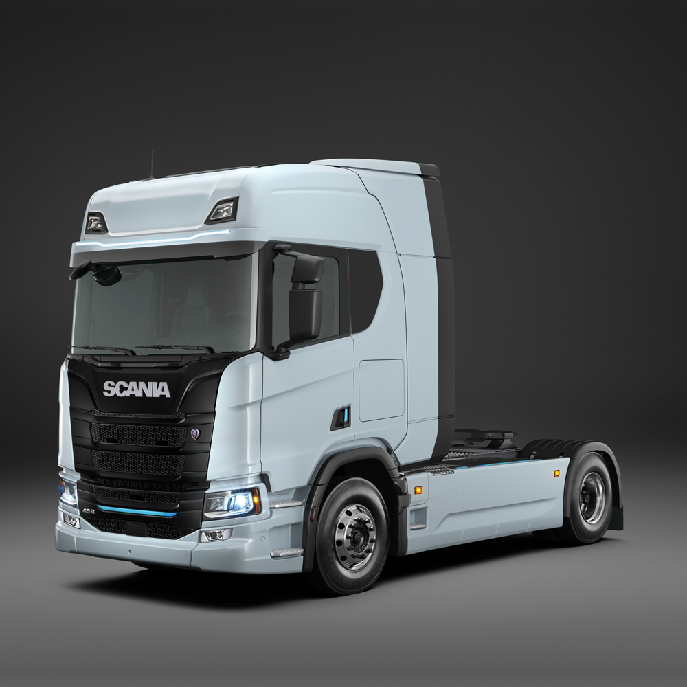 Trattore elettrico scania 44 ton