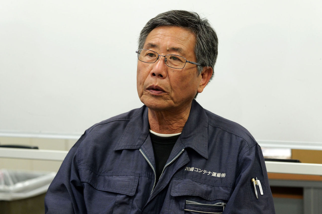 川﨑コンテナ運輸株式会社 代表取締役　川﨑 至公氏