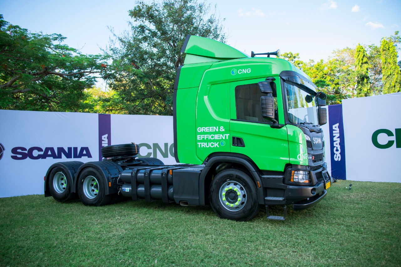 Scania Introduces Its Gas Truck In Tanzania