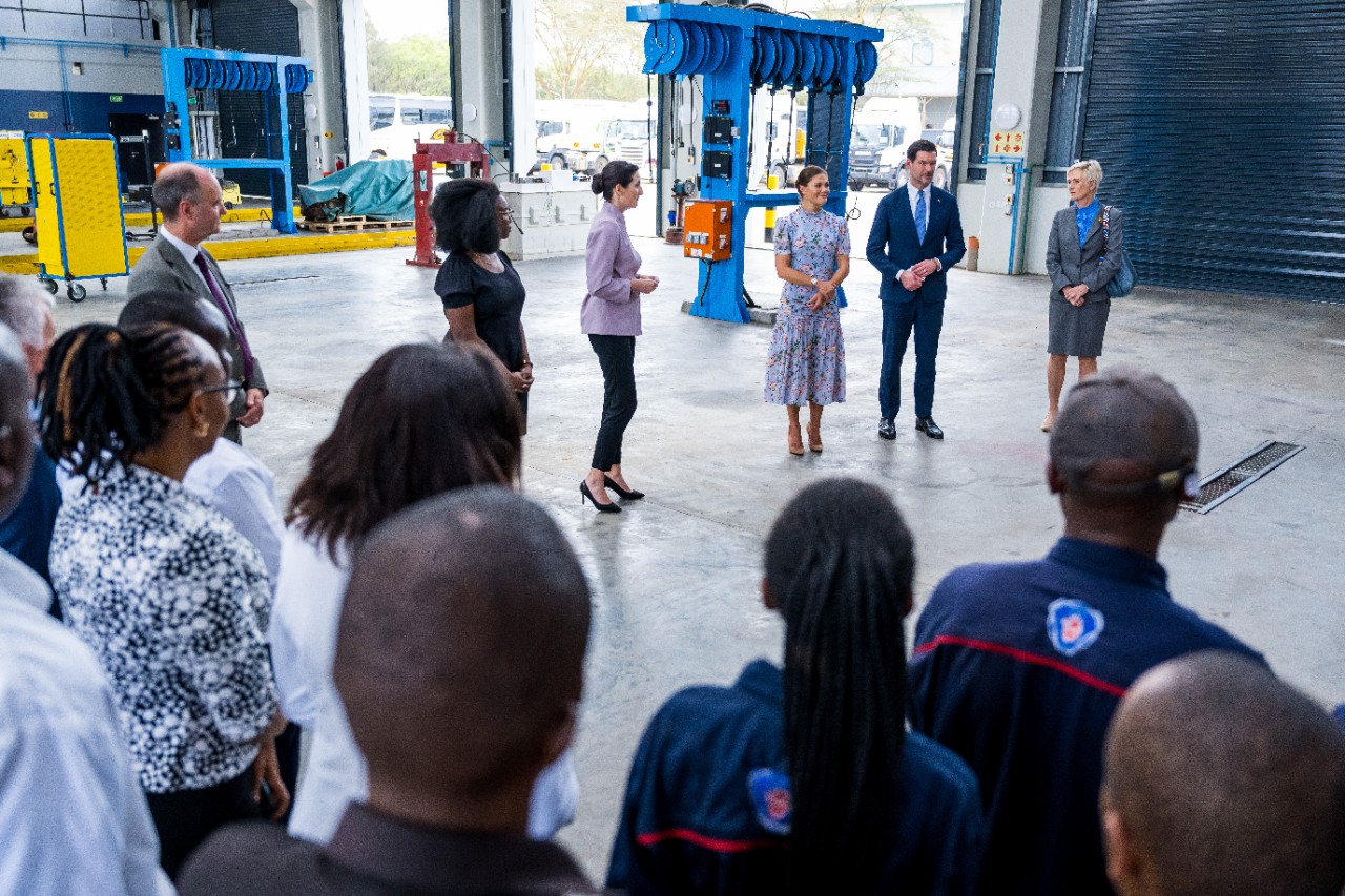 HRH Crown Princess Victoria of Sweden and Scania East Africa