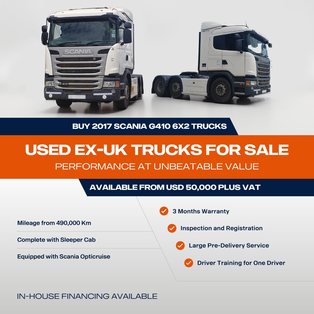 Used Scania Trucks for Sale