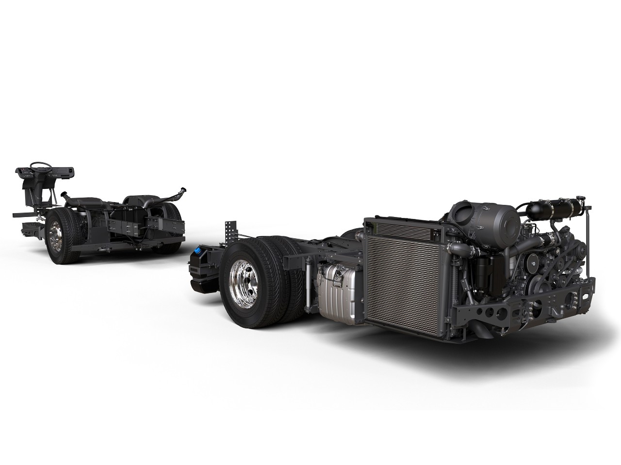 Chassis frame for Scania Marcopolo 