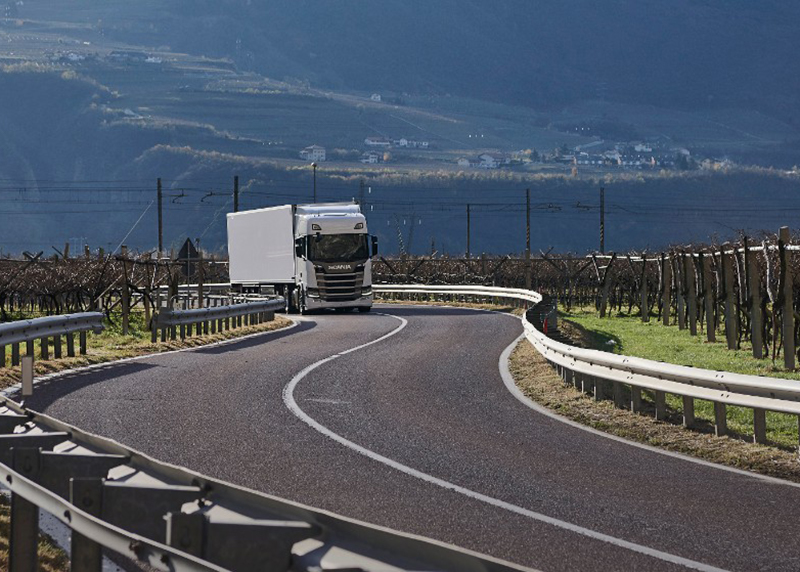 Scania gas truck