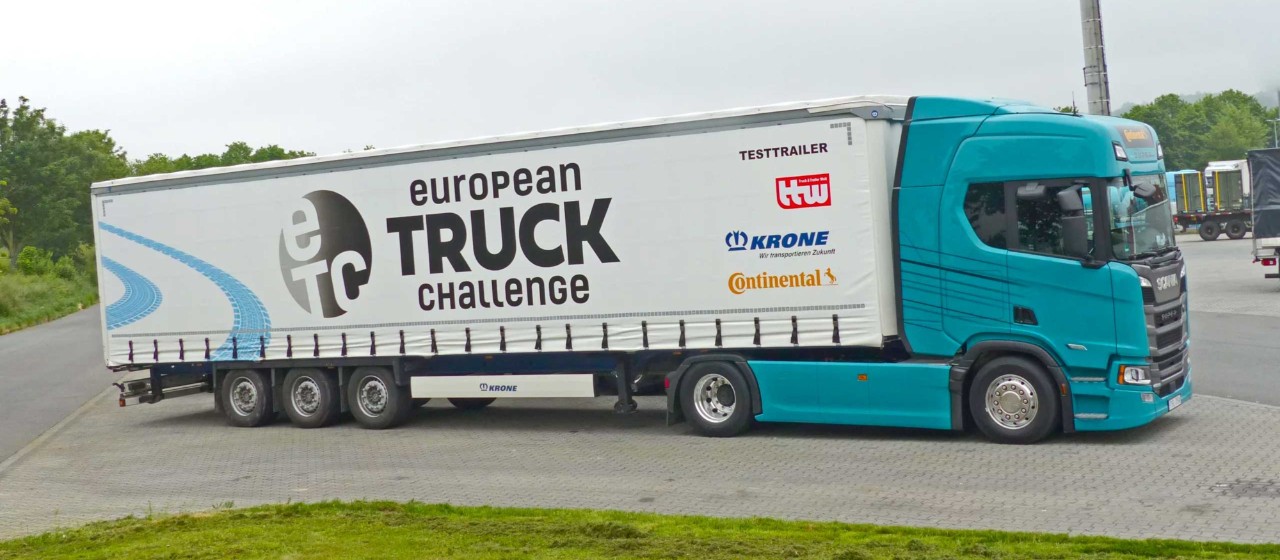 Išrinktas taupiausiai degalus naudojantis Europos sunkvežimis