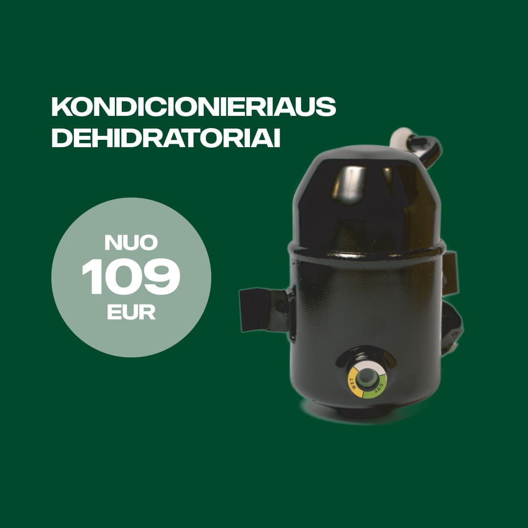 Kondicionieriaus dehidratoriai