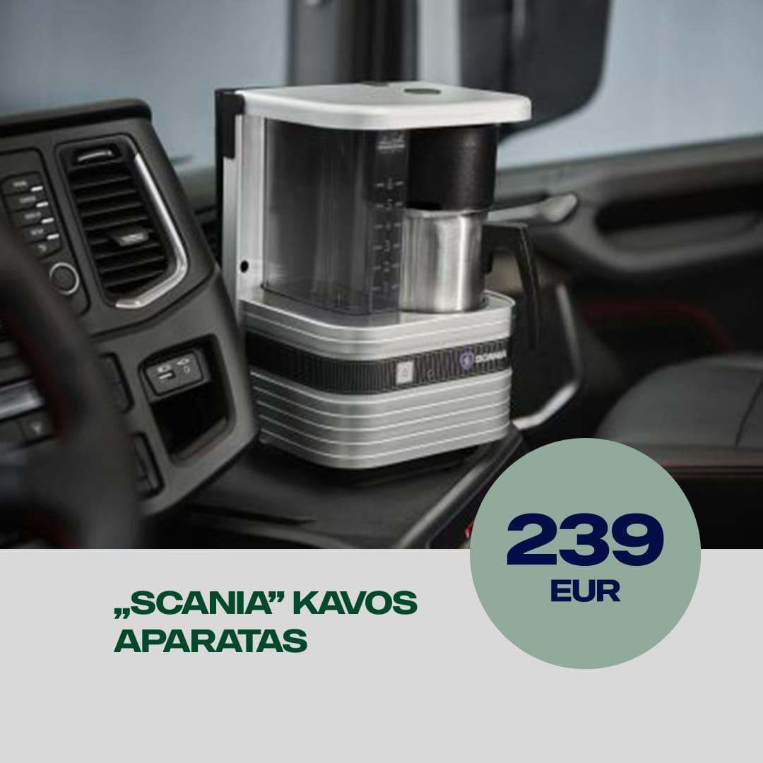 „Scania“ kavos aparatas