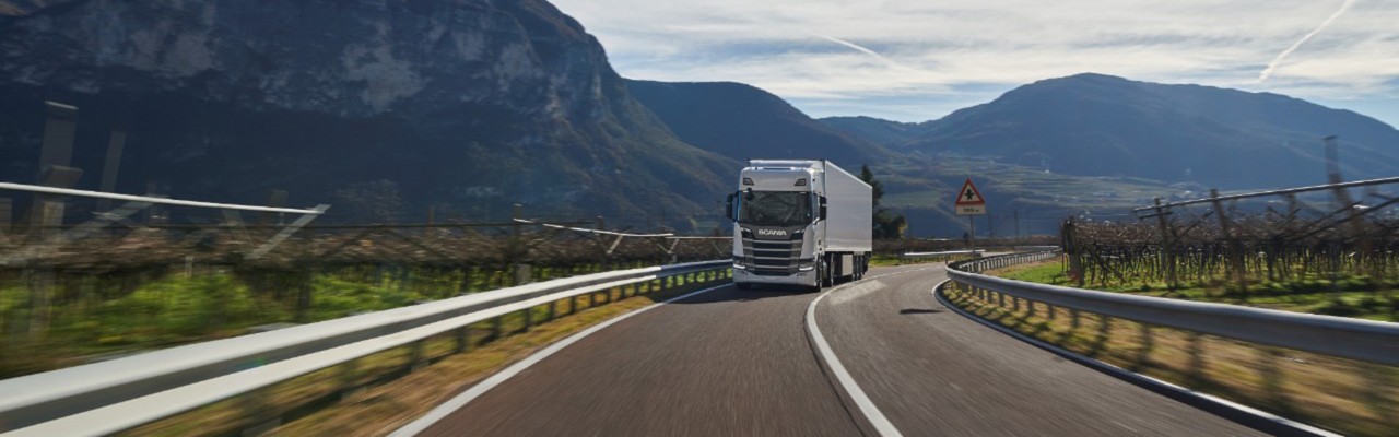 „Scania“ sunkvežimis su puikia darbine parengtimi