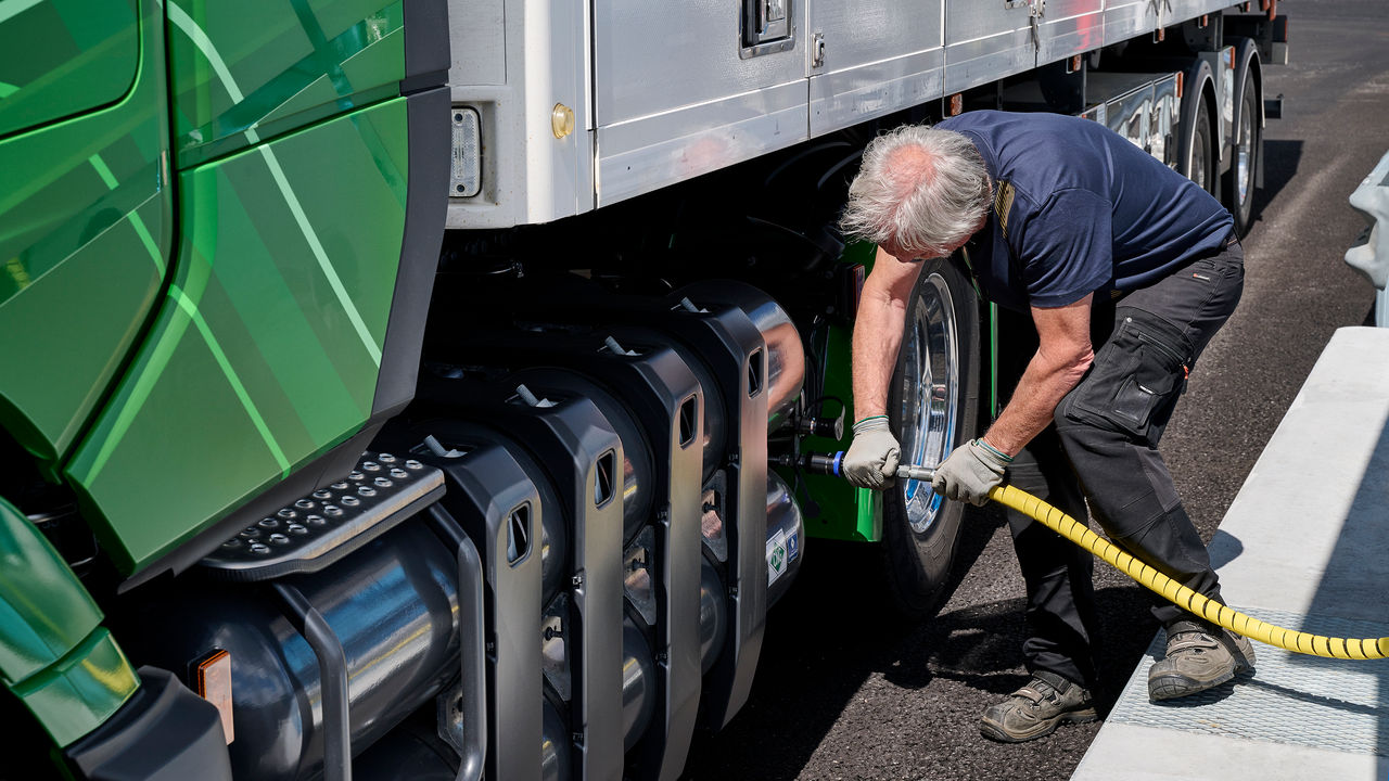 Scania Gas Truck