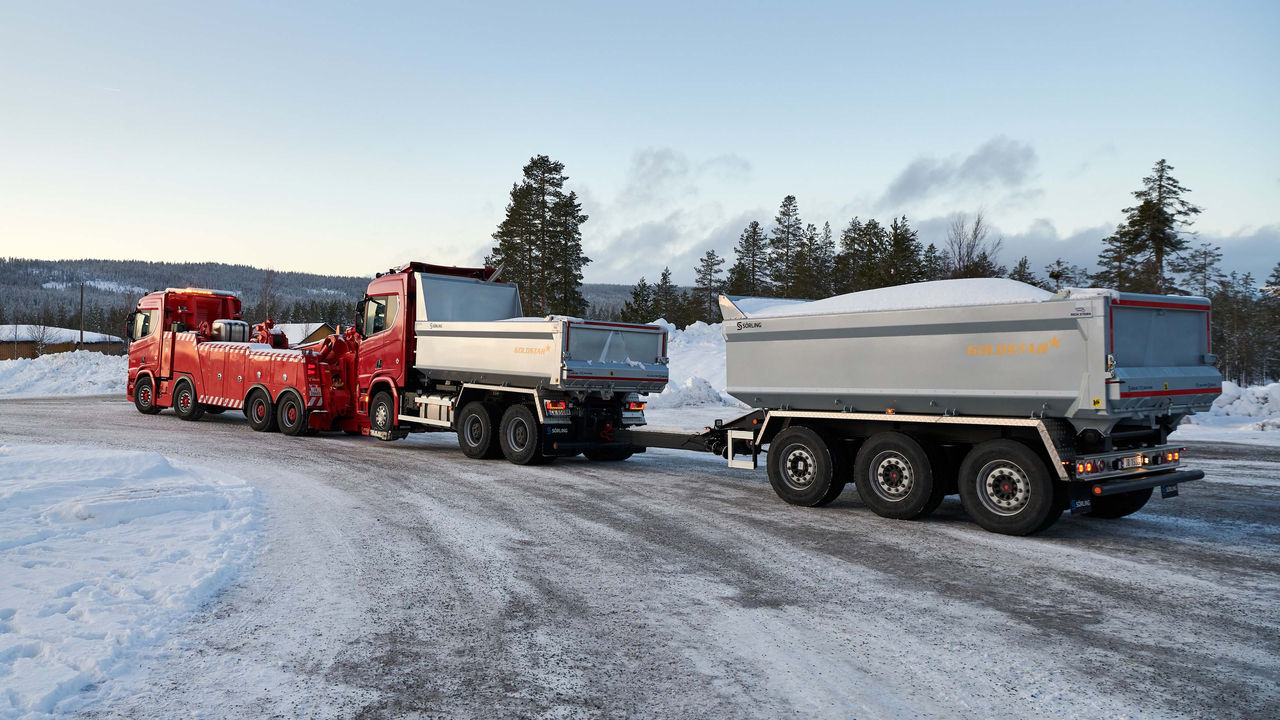 „Scania Assistance“ padeda transporto priemonei sugedus