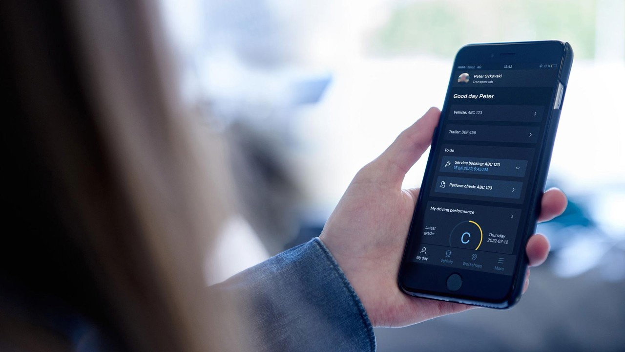 Een nieuwe Scania Driver-app 