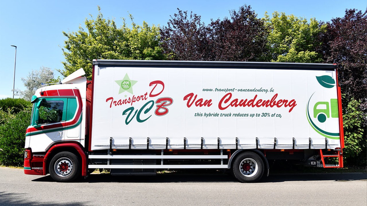Scania serie-p van Caudeberg