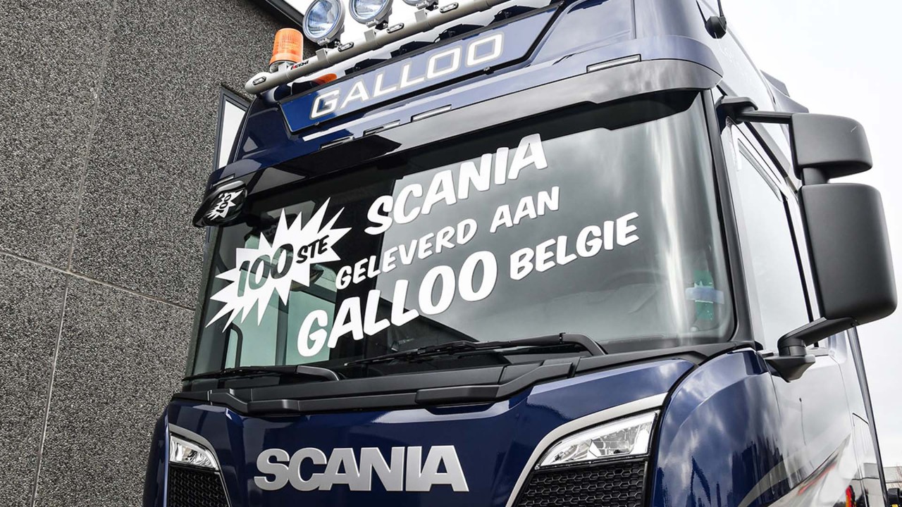 Galloo Recycling Scania