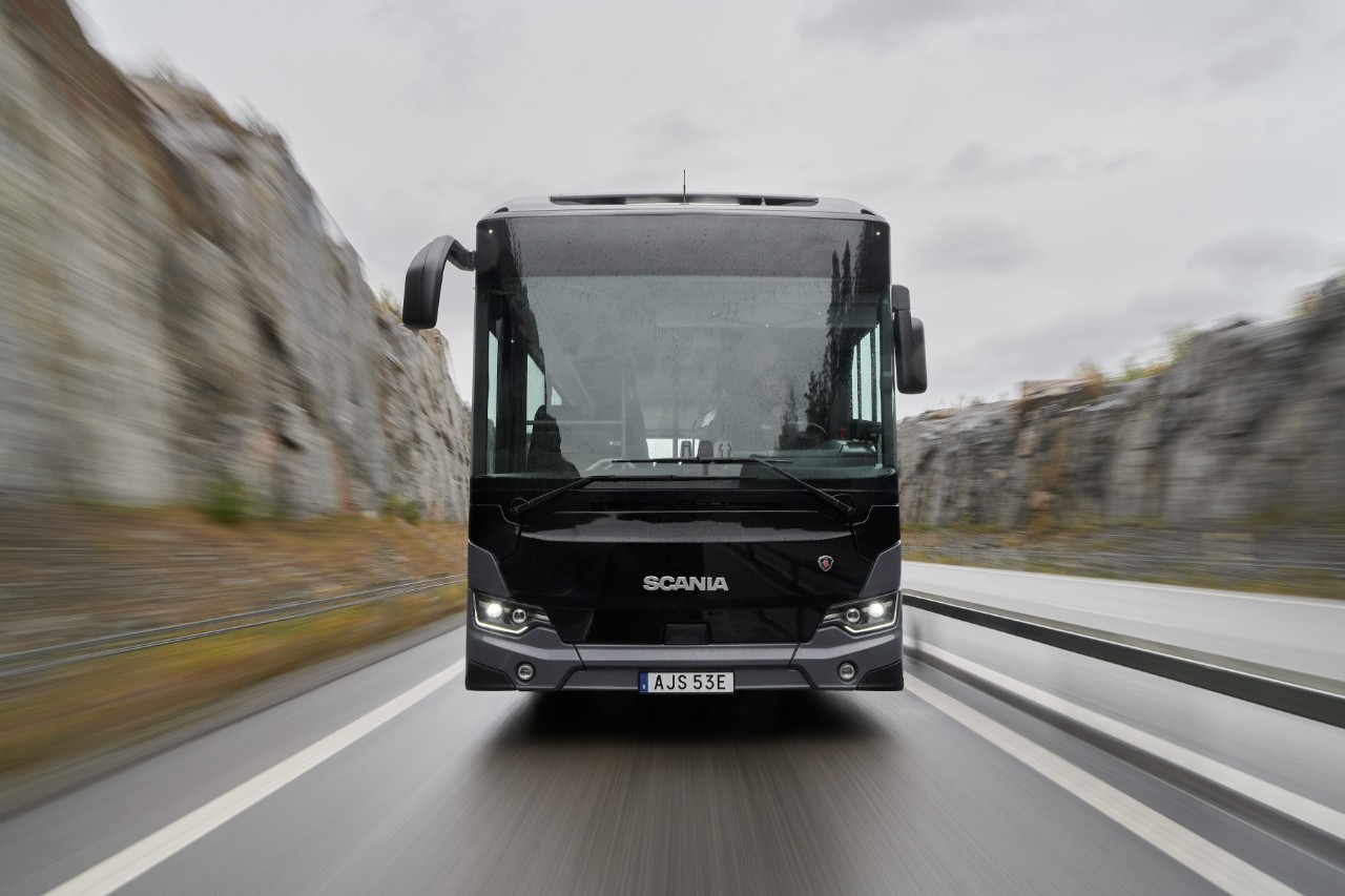 Klajā nāk jaunais Scania Interlink autobuss