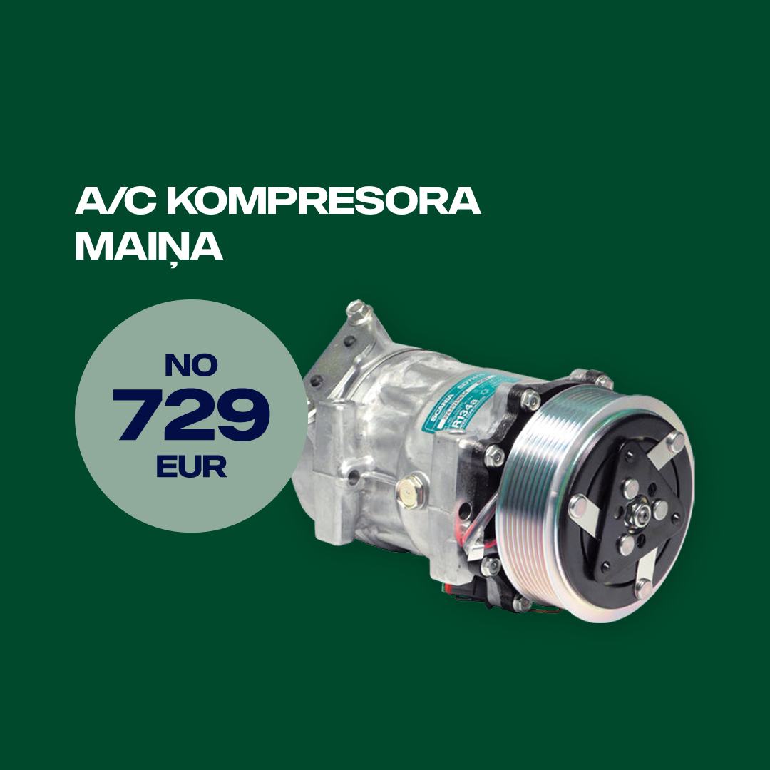 A/C kompresora maiņa