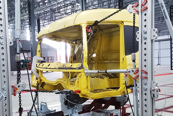 Komerctransporta pēcavārijas remontdarbi