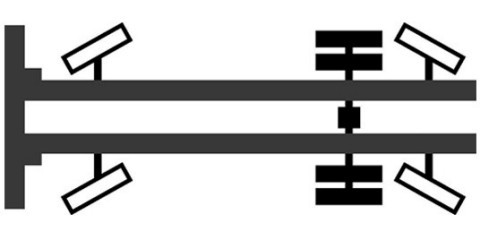 Tiltu konfigurācija, stingra 6 x 2*4