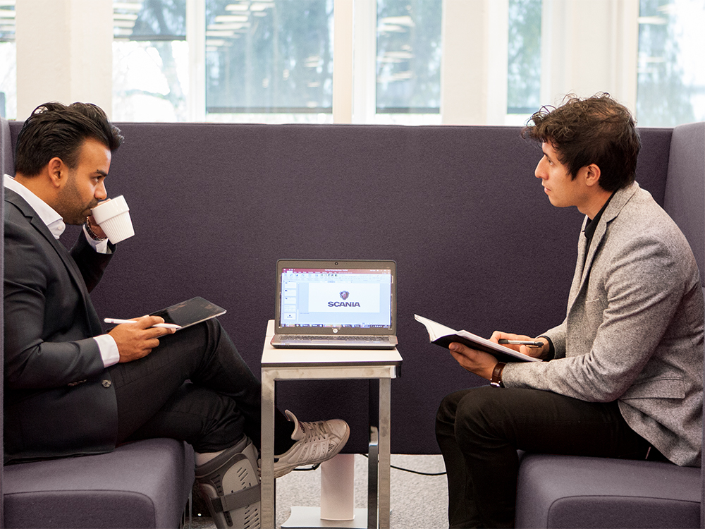Employés : Daniel et Assad
