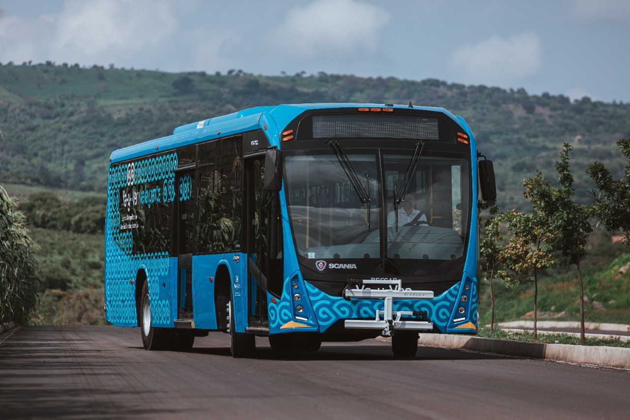 Autobuses Scania recorren Periférico de Mérida con un mayor rendimiento