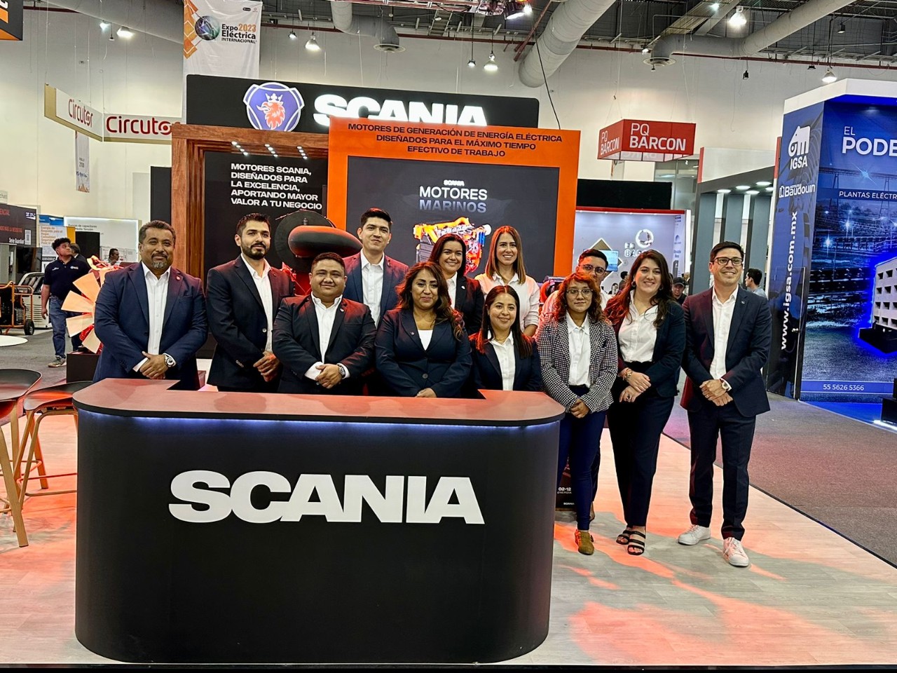 En ascenso, potencial de Scania en el segmento de motores para generación de energía eléctrica