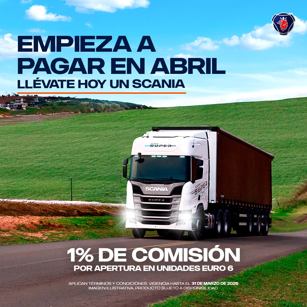 Pomoción camiones Scania euro 6