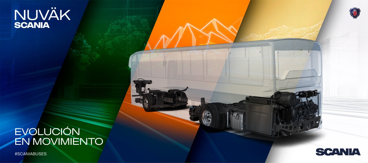  Chasis Scania Nuväk para autobuses 