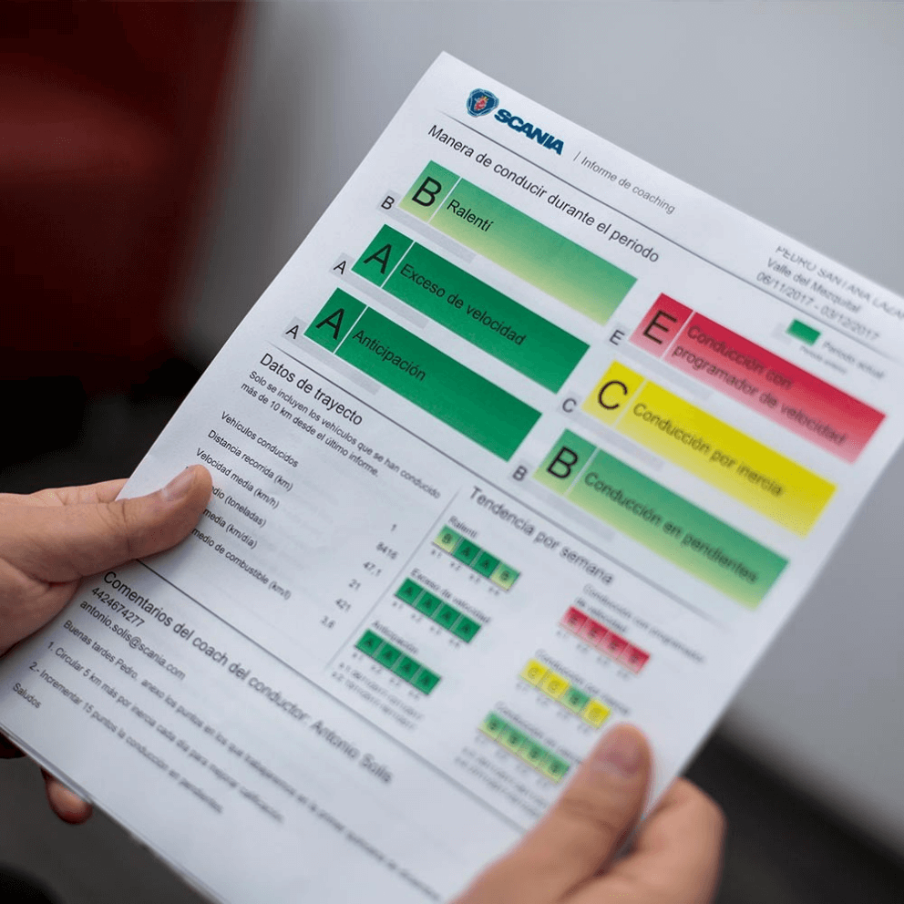 Evaluación al conductor