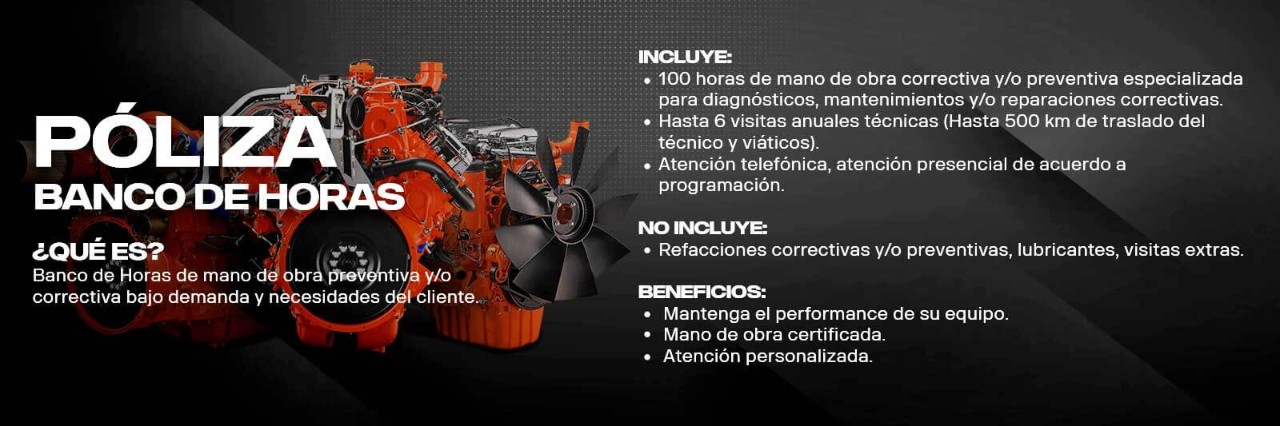 Mantenimiento para motores Scania