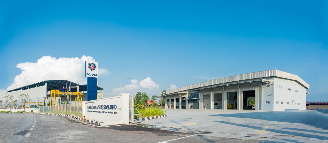 Scania Malaysia Sales & Service Branch in Senai, Johor